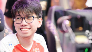 T1's team captain Kuku at The International 10's (TI10) main stage