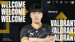 Gen.G Esports คว้าตัว t3xture จาก Global Esports เสริมทัพ