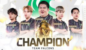 Team Falcons ปาด EVOS Divine คว้าแชมป์ EWC: Free Fire