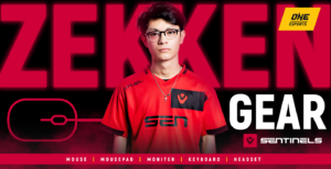 zekken Gear: รวมเกมมิ่งเกียร์ของผู้เล่นดาวเด่นจาก Sentinels