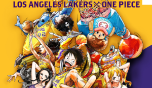 One Piece x LA Lakers
