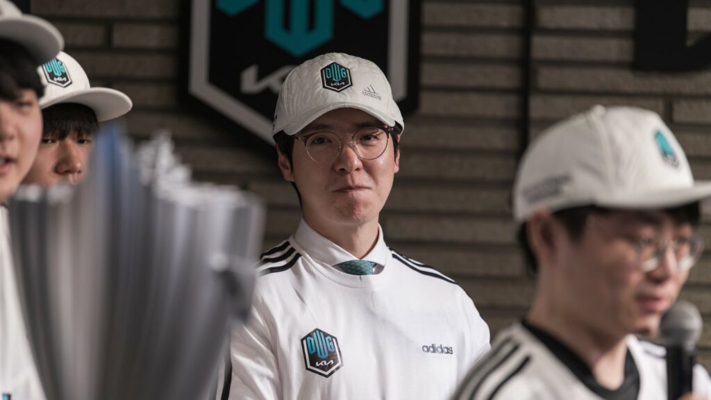 Photo of kkOma at the LCK Spring 2021 Finals