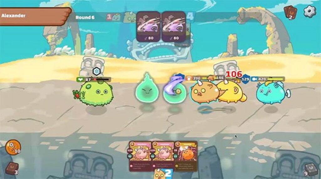 Cá cuôc chiến trong Axie Infinity
