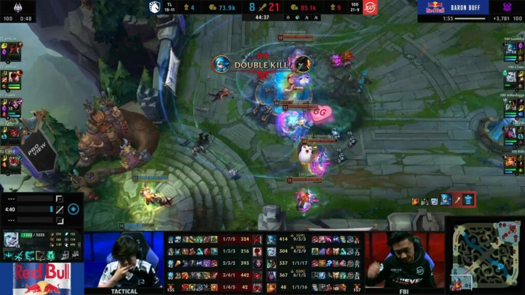 100 Thieves đối đầu với Team Liquid
