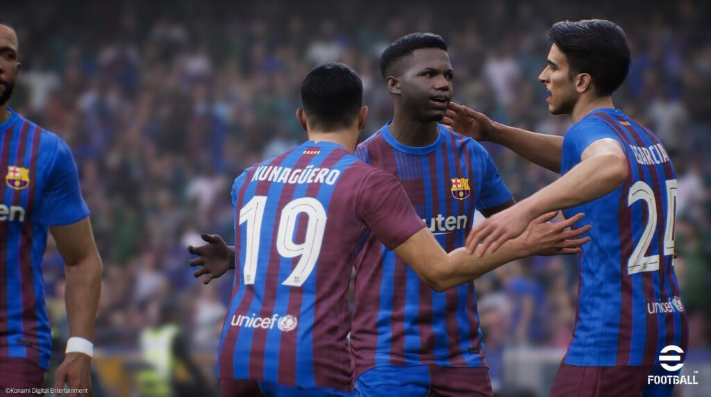 Hình ảnh đầu tiên trong eFootball