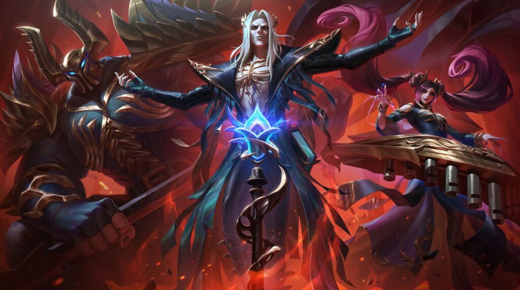 Pentakill Mordekaiser, Karthus, Sona