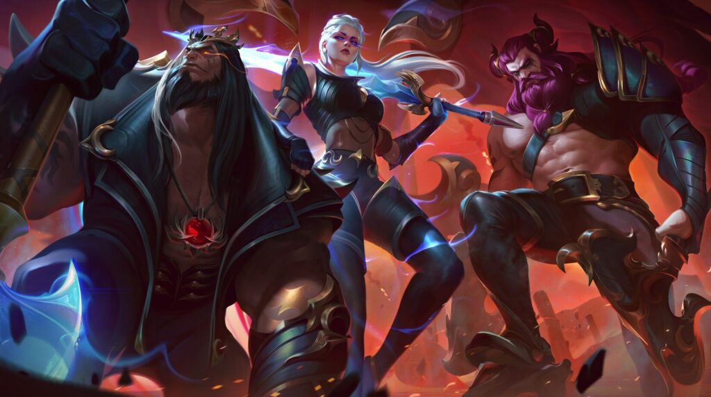 Pentakill Yorick, Kayle, Olaf
