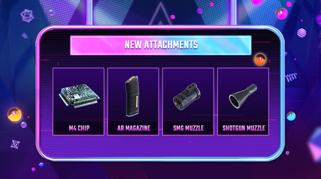 Phụ kiện mới Free Fire