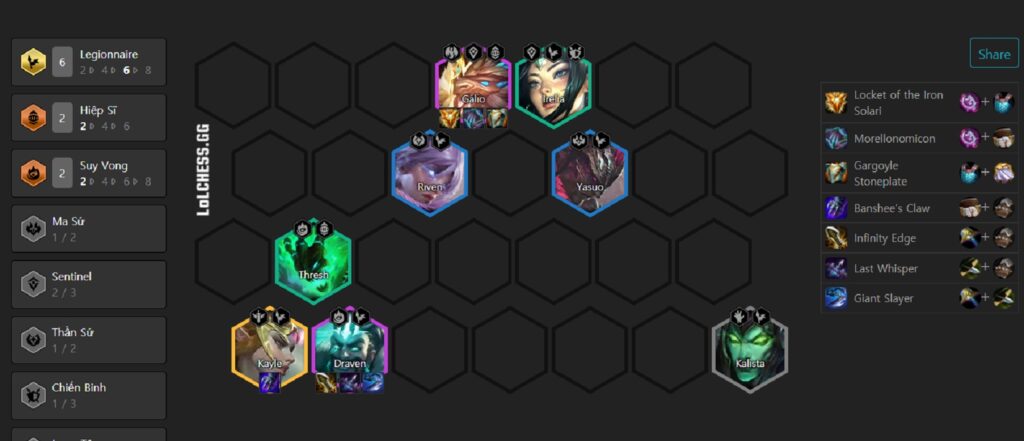 Draven 6 Quân Đoàn