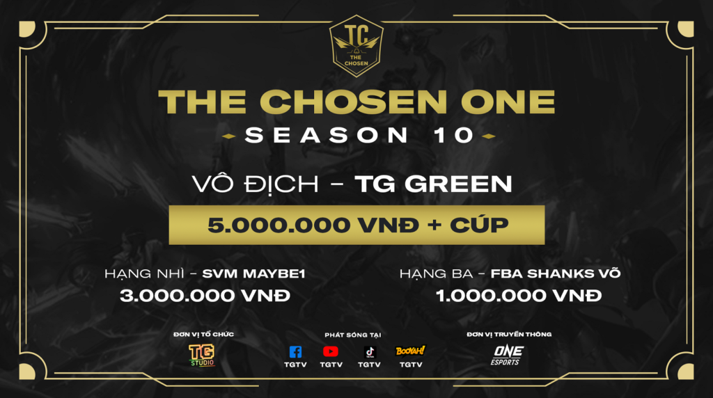 TG Green vô địch The Chosen One Mùa 10