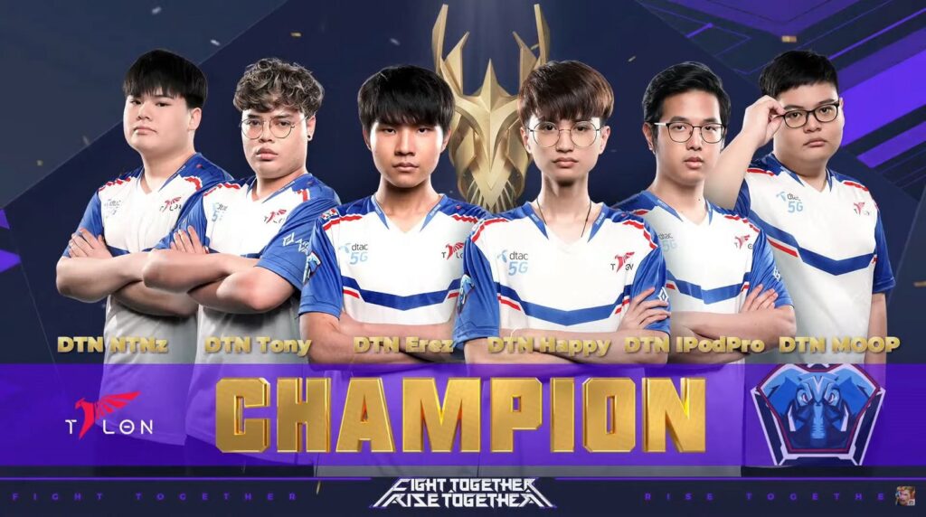 Dương kim vô địch AWC 2021 dtac Talon
