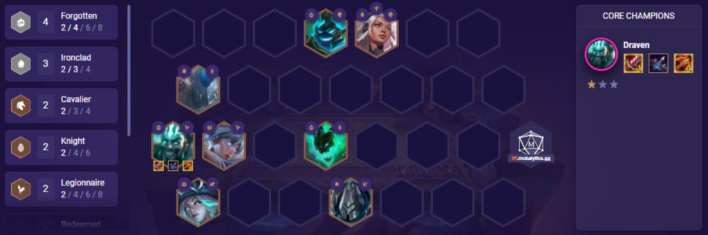 Top 5 đội hình leo rank ĐTCL 11.18 3