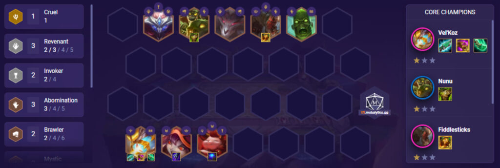 Top 5 dội hình leo rank ĐTCL 11.18
