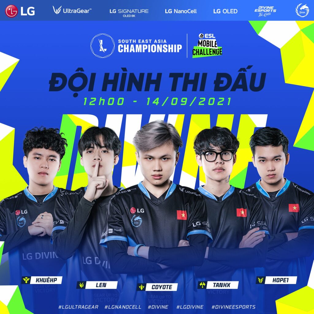 Divine Esports Coyote chia sẻ trước thềm Sea Championship 1