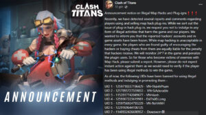 liên quân, hack map, clash of titans