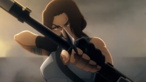 Anime, Tomb Raider The Legend of Lara Croft, game, netflix