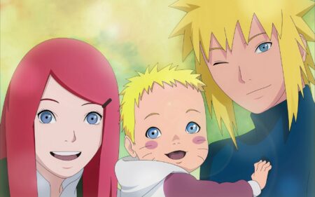 Anime, Manga, Uzumaki Naruto, Minato, Kushina,