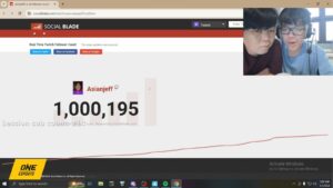 AsianJeff, Streamer, 1 triệu followers