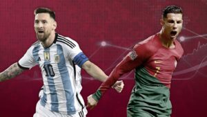 fc online, ronaldo, messi