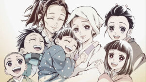 Kimetsu no Yaiba, Kamado Family, anime