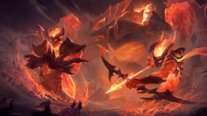 LMHT, ĐTCL mùa 12, Varus, Hỏa, Shen, Nasus