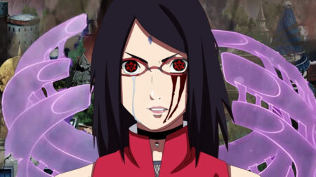 anime, manga, boruto, susanoo, mangekyou sharingan, sarada