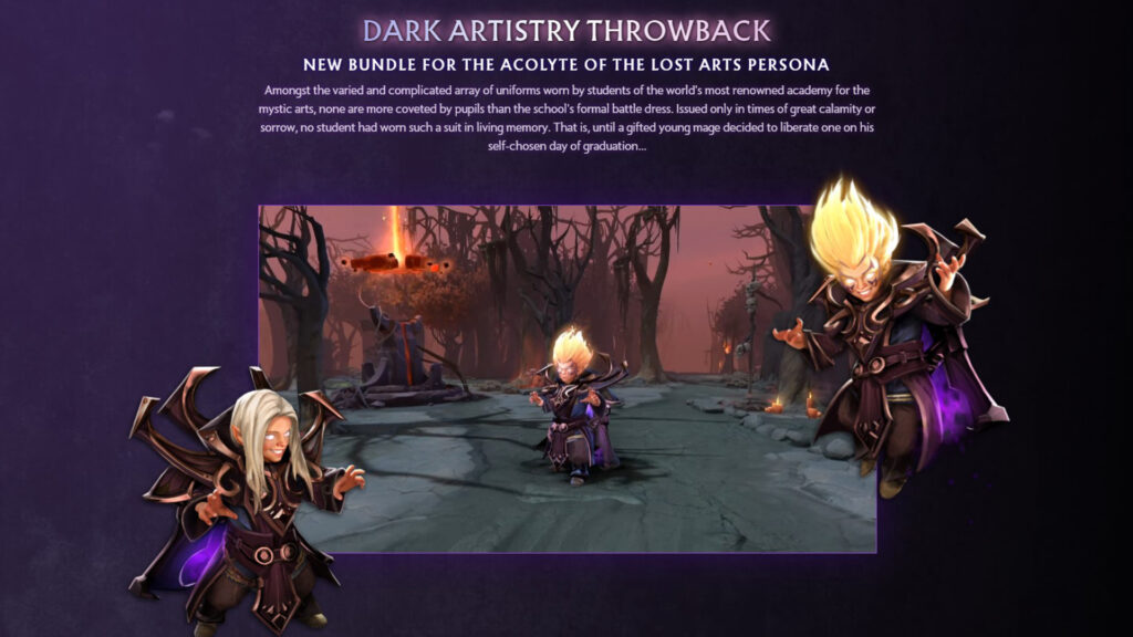 Dark Artistry Throwback 2021 Dota 2 Battle Pass