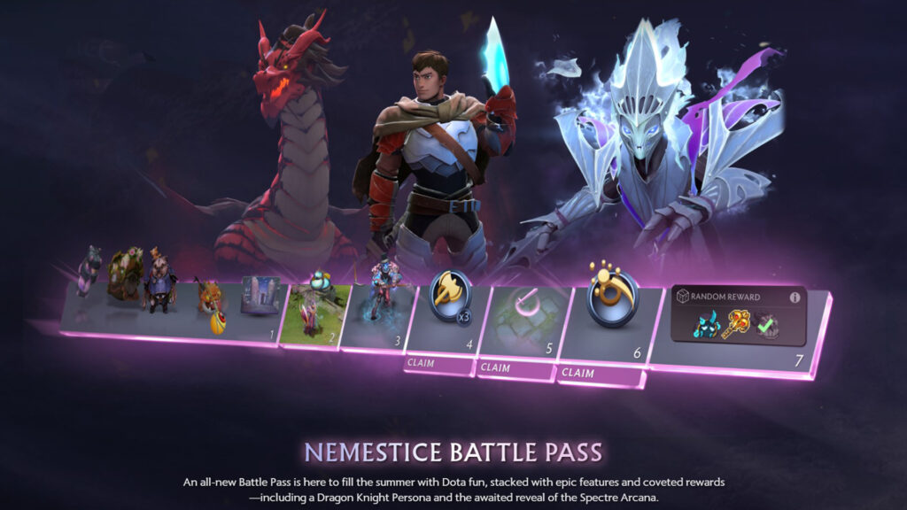Nemestice Rewards 2021 Dota 2 Battle Pass