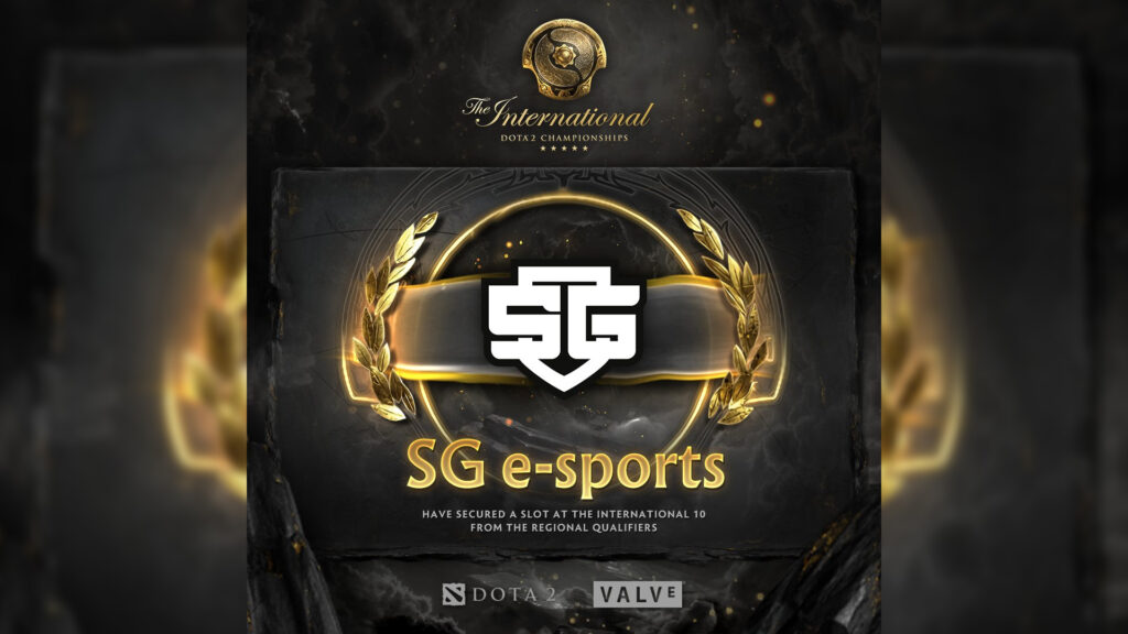 Dota2 SGesportsQualifiesToTI10