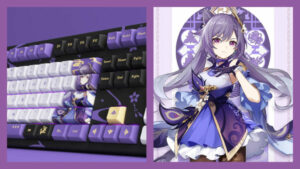 Genshin Impact Keqing Keyboard