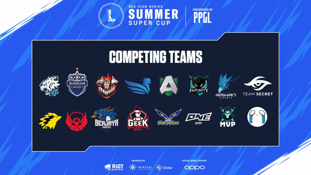 WildRift SummerSuperCup2021 Teams