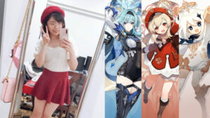 GenshinImpact SayuLilyPichuEulaKleePaimon