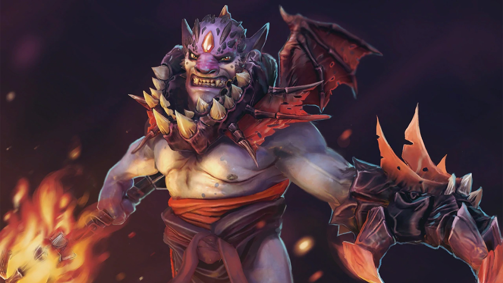Lion Dota 2 Infernal Wings 