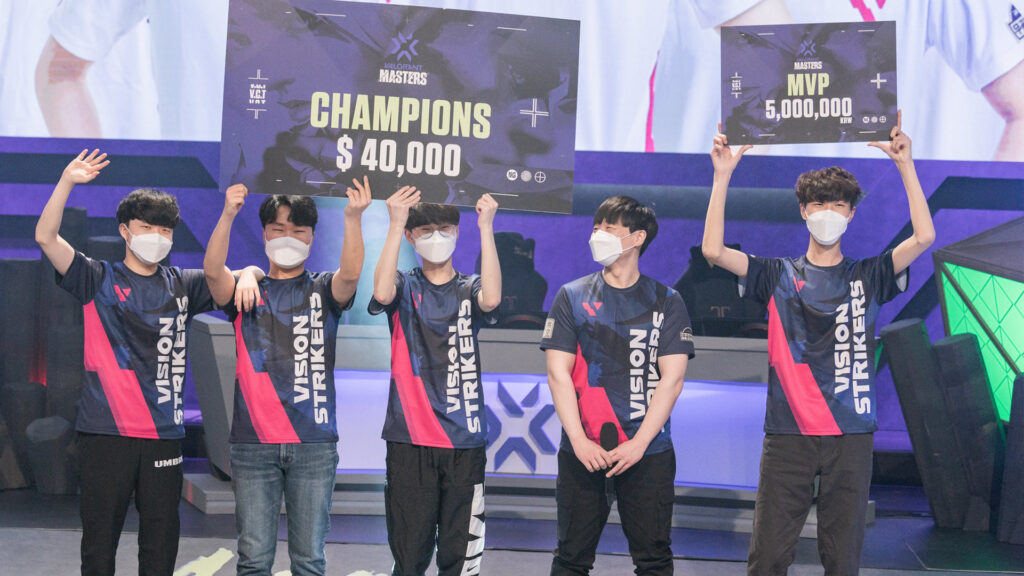 Valorant VisionStrikers-winsVCTKoreaStage1Masters