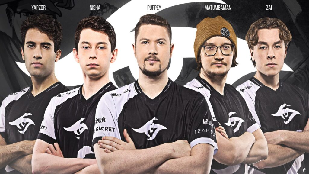 Team Secret Dota 2 roster