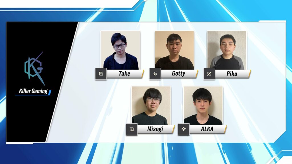 Wild Rift Japan Cup 2021 participant: Killer Gaming