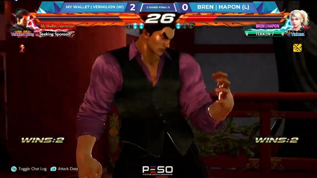 Tekken7 IESFPH Kazuya Vermilion
