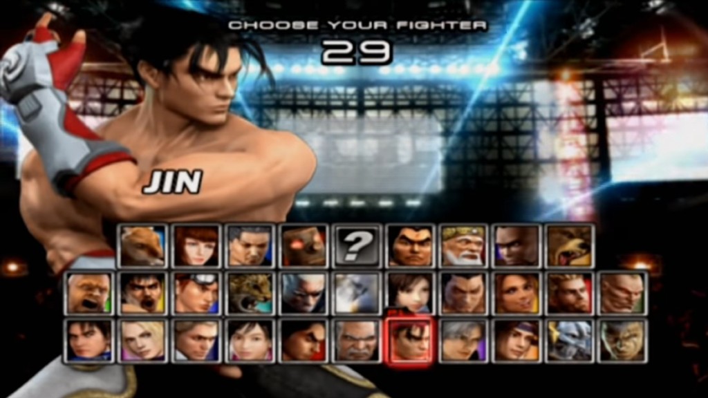 Tekken Tekken5CharacterSelect