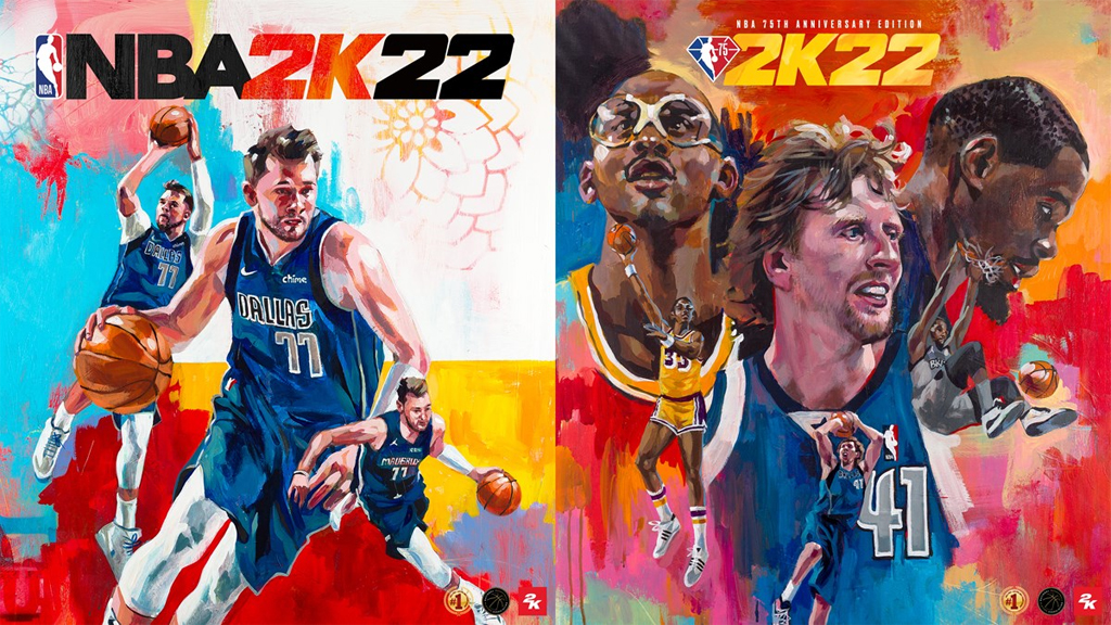 NBA 2K22 covers