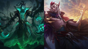 Wild Rift patch 2.4b - Thresh at Rakan