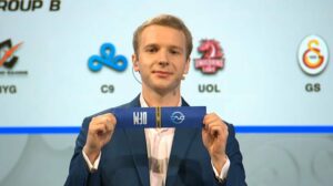 Jankos at Worlds 2021 group draw