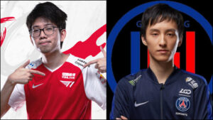 T1 vs PSG.LGD - Kuku ng T1 at Ame ng PSG.LGD