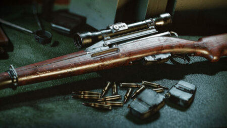 Call of Duty Warzone sniper rifle